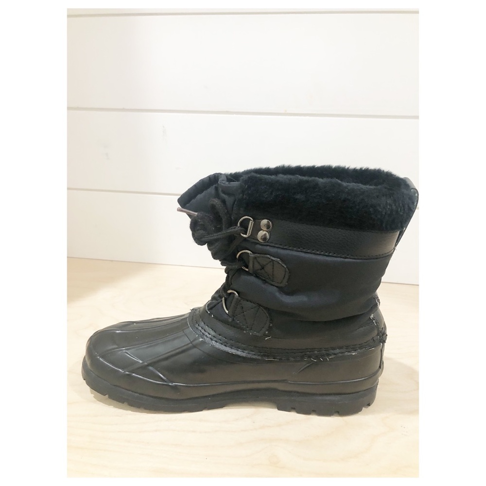 Rugged Outback Boots Insulated Black 8 ($) 4561